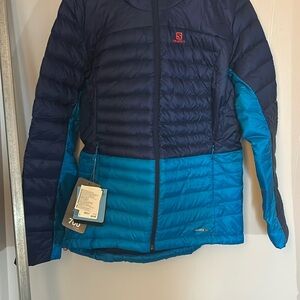 Women’s Salamon thermoball jacket sizer medium. New with tags